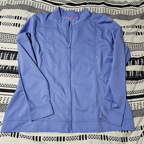 Healing Hands Scrub Jacket - Picture 1 of 2